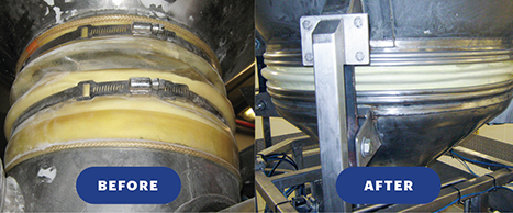 Pressure case study Before & After pics