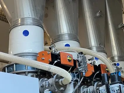 Multiple BFMs bottom of silo 2_w Blue Dot