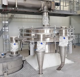 Sifters potato flour 040E Rings SS w Blue Stamp