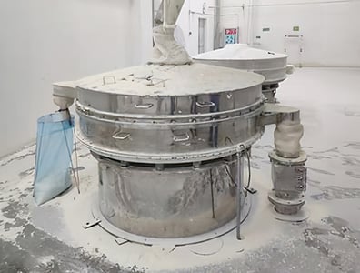 Soy Powder Sifter - Before BFM 1