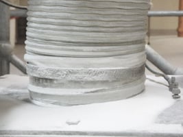 Sugar leaking from clamped connector