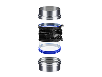 Black-Out cover + spigots-white background-400x300px