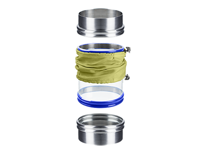 Kevlar Cover + 2 spigots-white background-400x300px