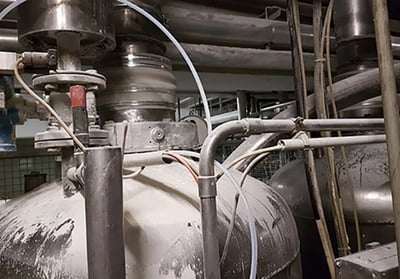 Milk plant leaking powder NON BFM