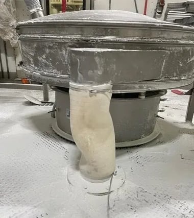 Sifter Leaking - Co Packing Company - Before