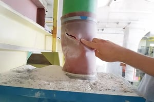 Tear in silicone connector - Unilever South Africa