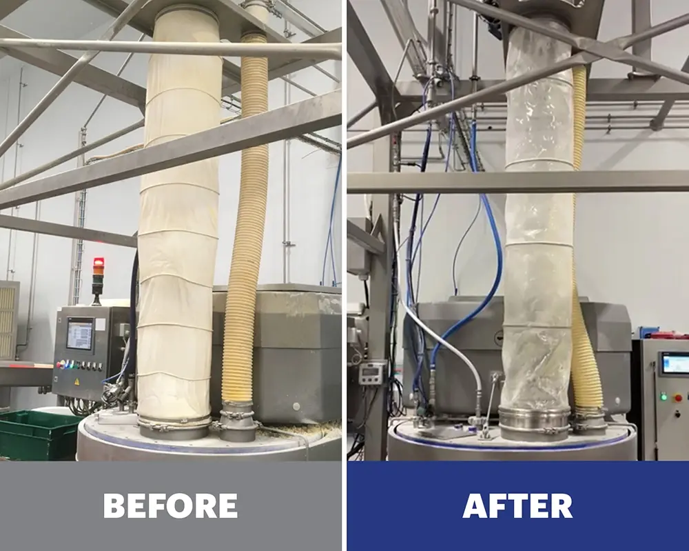 Tool-free BFM fittings Cut Maintenance Downtime at BakeAway