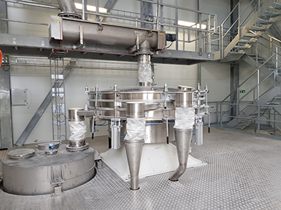 sifter with multiple BFM®'s installed