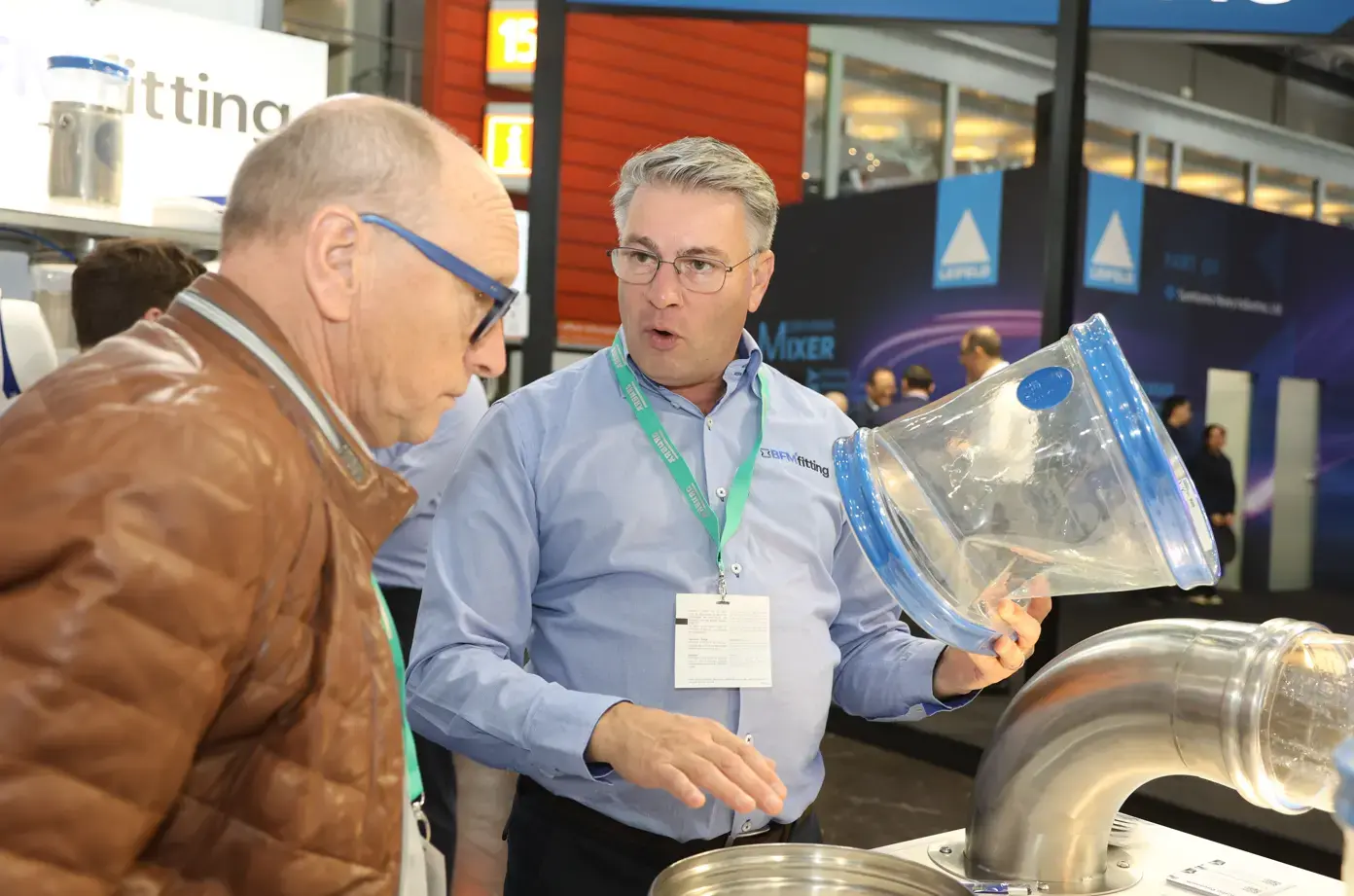 The smarter way to connect powder systems - find us at POWTECH 2026