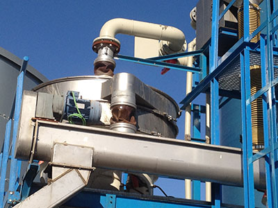 BFM® connectors used to process biogas outdoors