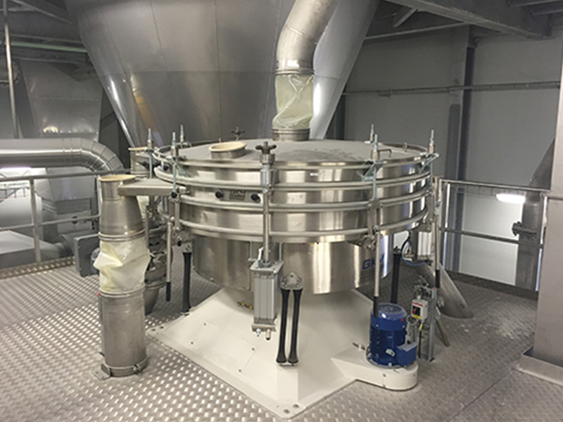 Multiple BFM®'s on potato flour sifter in Demark.