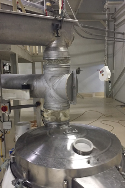 Seeflex 040E on Sifter Inlet in milk powder production